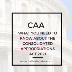 Consolidated Appropriations Act Provides Relief to Individuals and Businesses